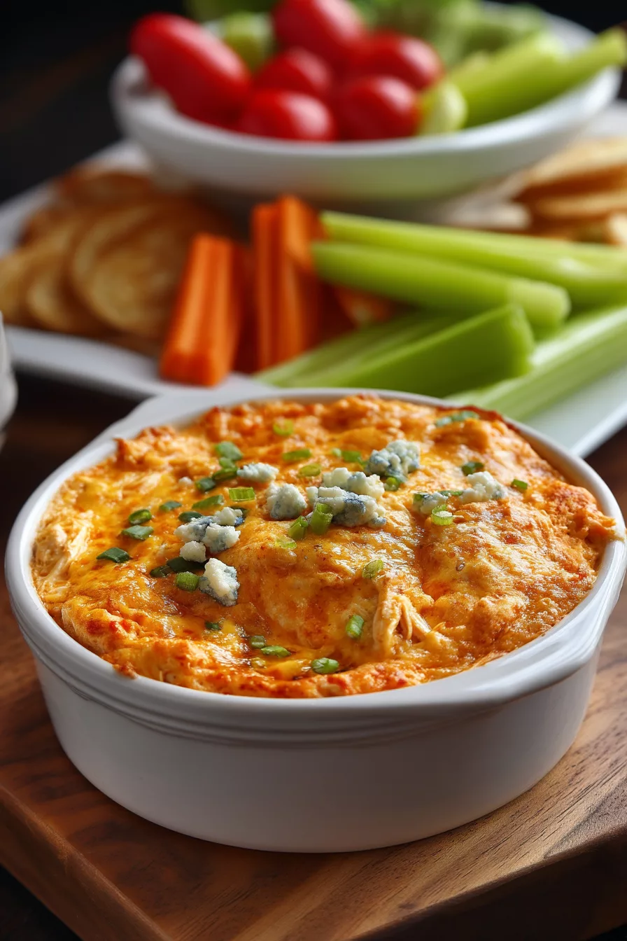 crockpot buffalo chicken dip