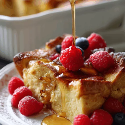 easy french toast casserole
