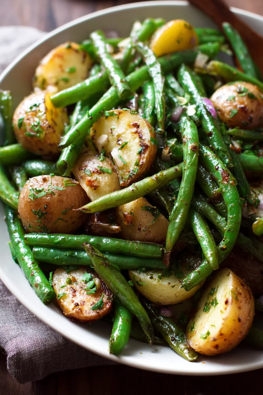 green beans and potatoes Recipe