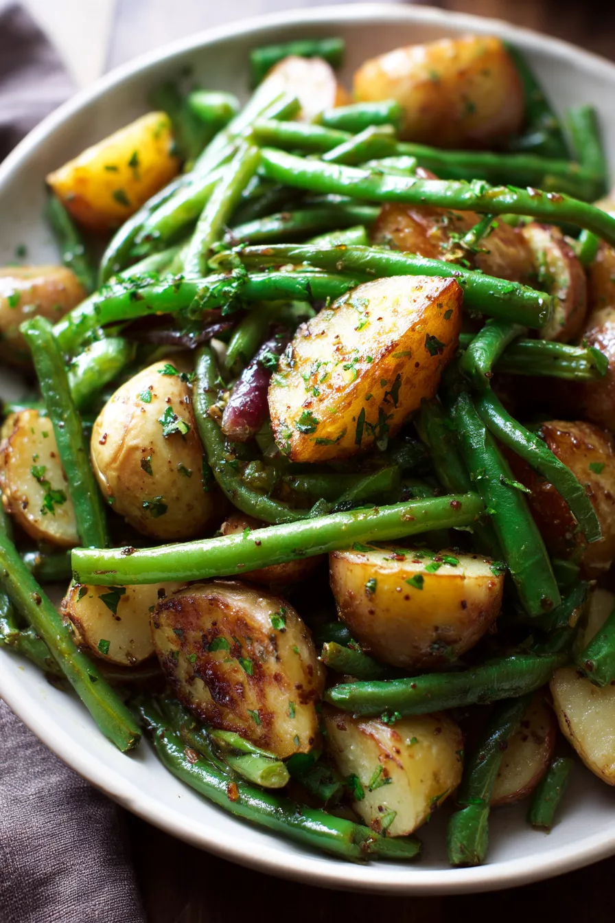 green beans and potatoes Recipe