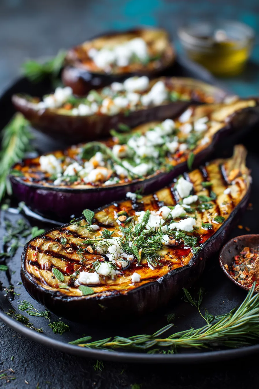 grilled eggplant