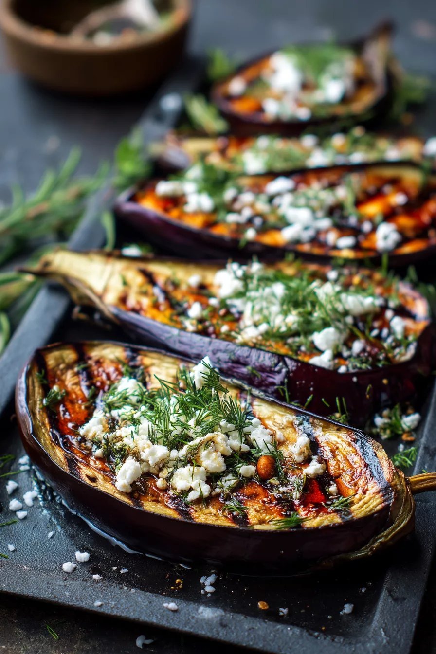 grilled eggplant