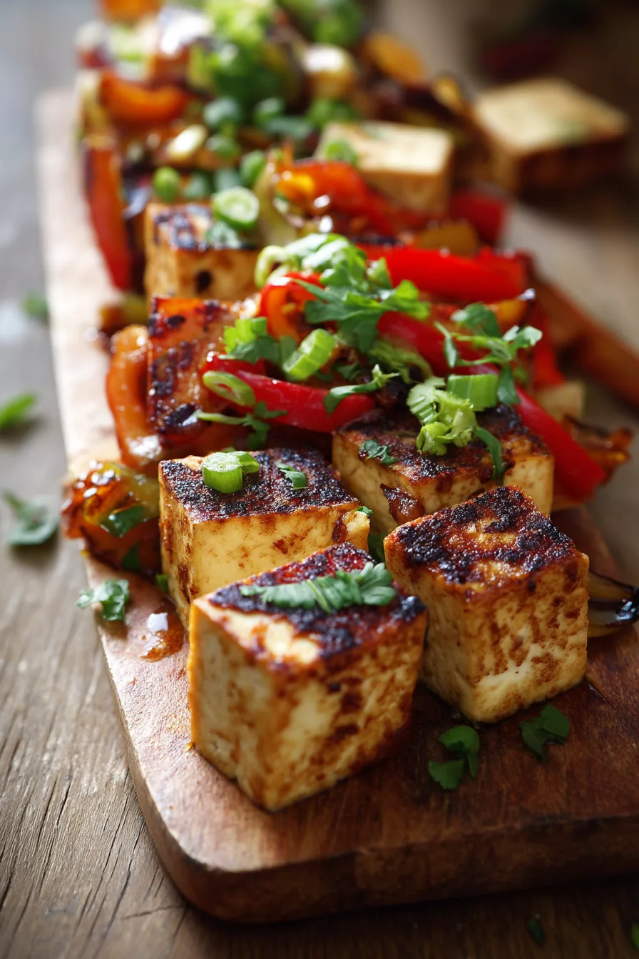 grilled tofu