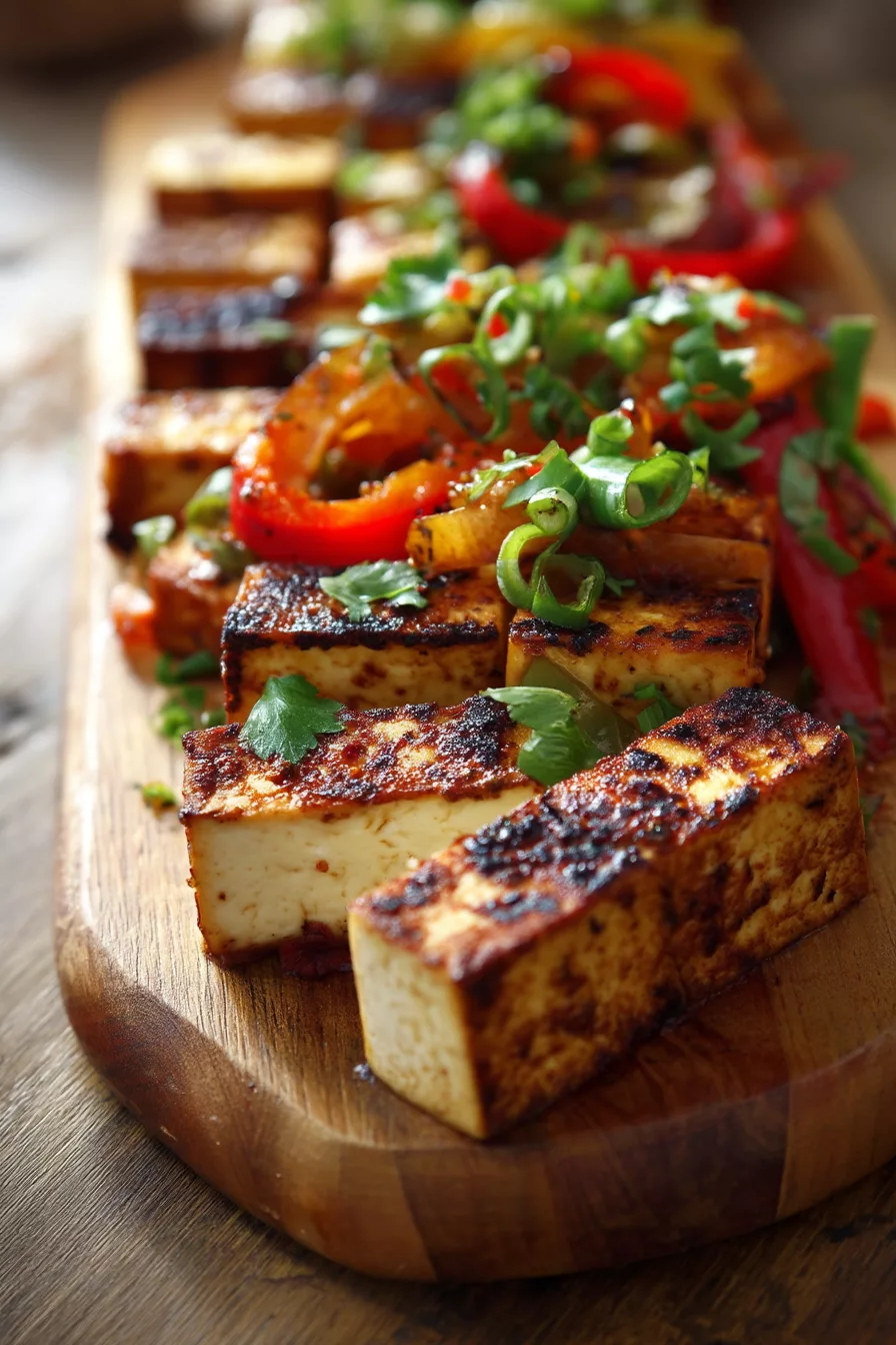 grilled tofu
