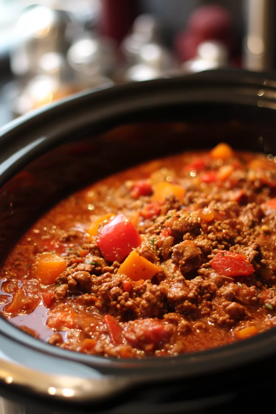 ground beef crockpot