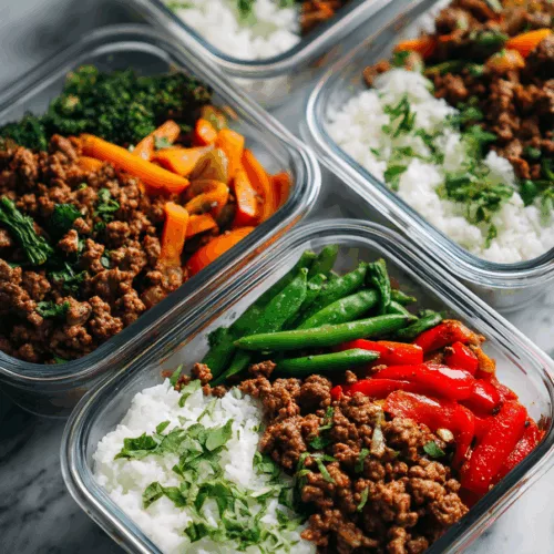 ground beef meal prep recipes