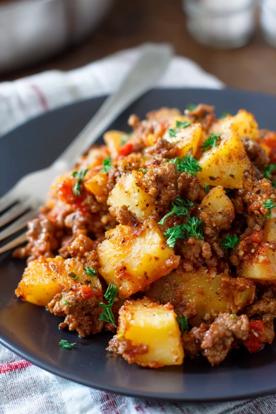 ground beef potato recipes