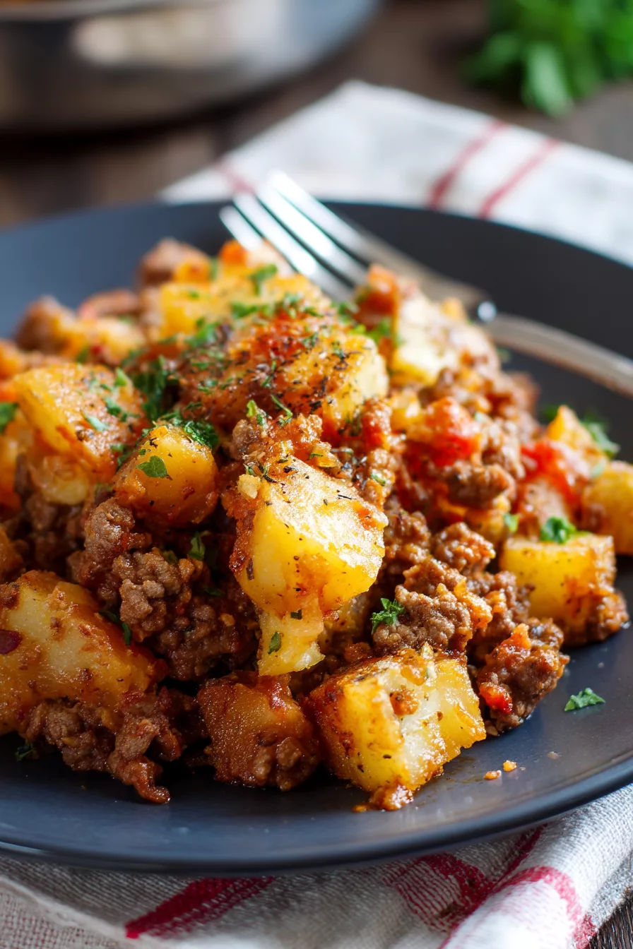 ground beef potato recipes