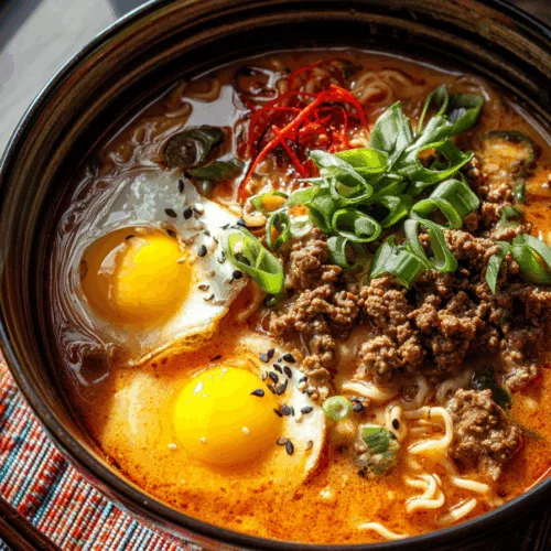 ground beef ramen