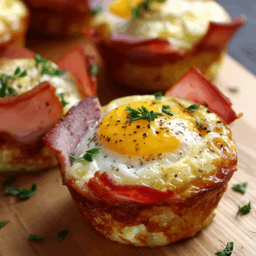 ham egg muffin cups