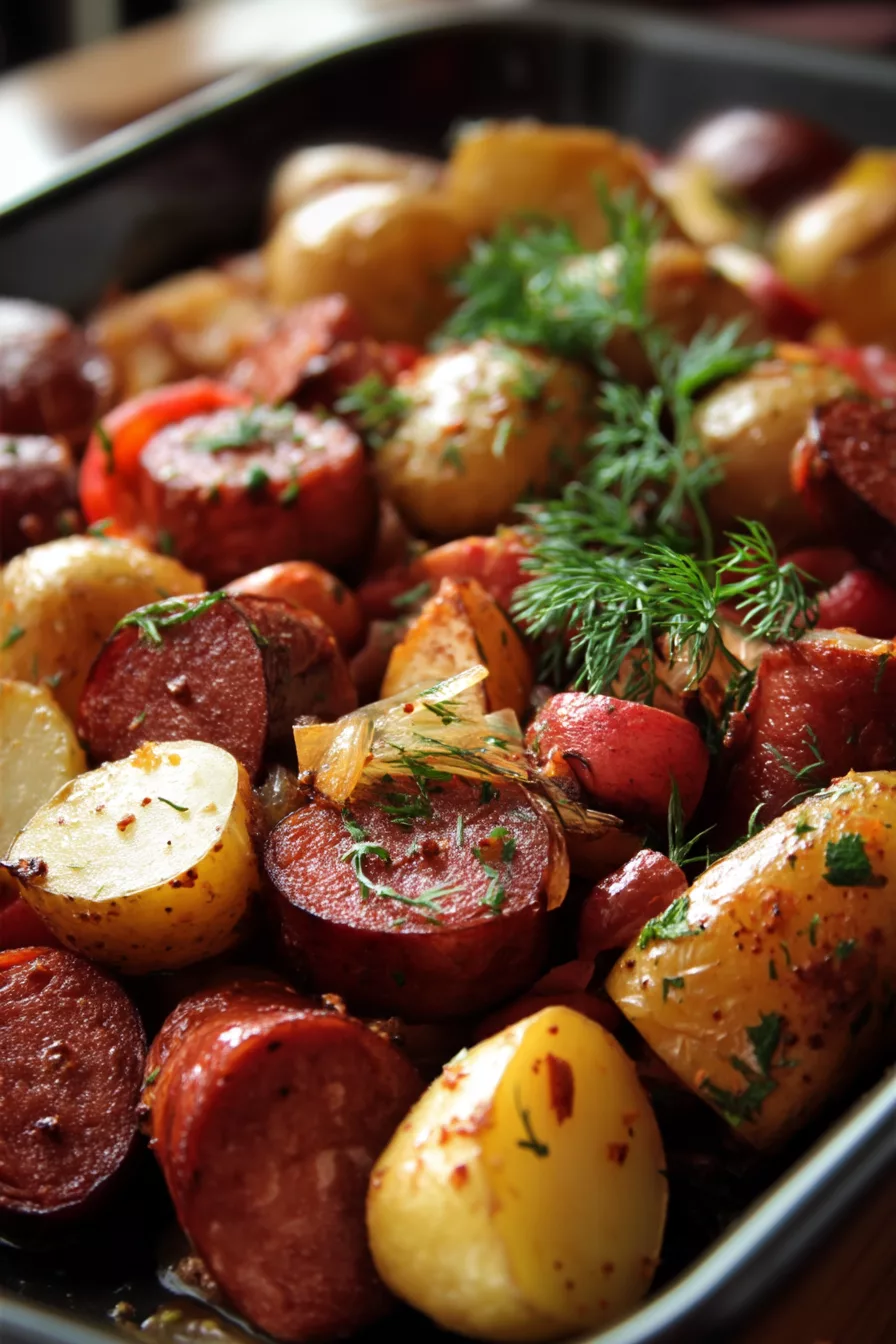 kielbasa and potatoes Recipe