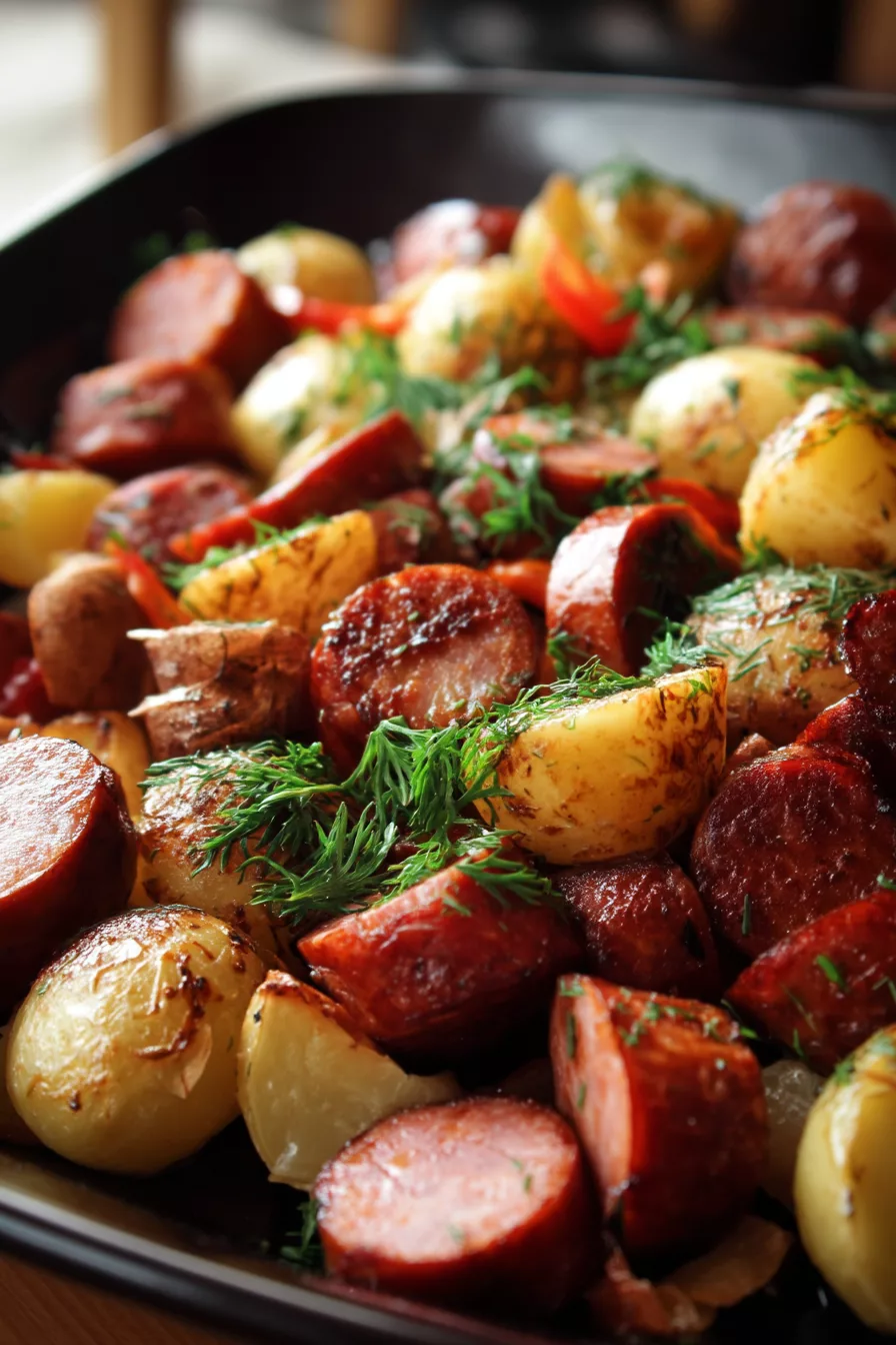kielbasa and potatoes Recipe