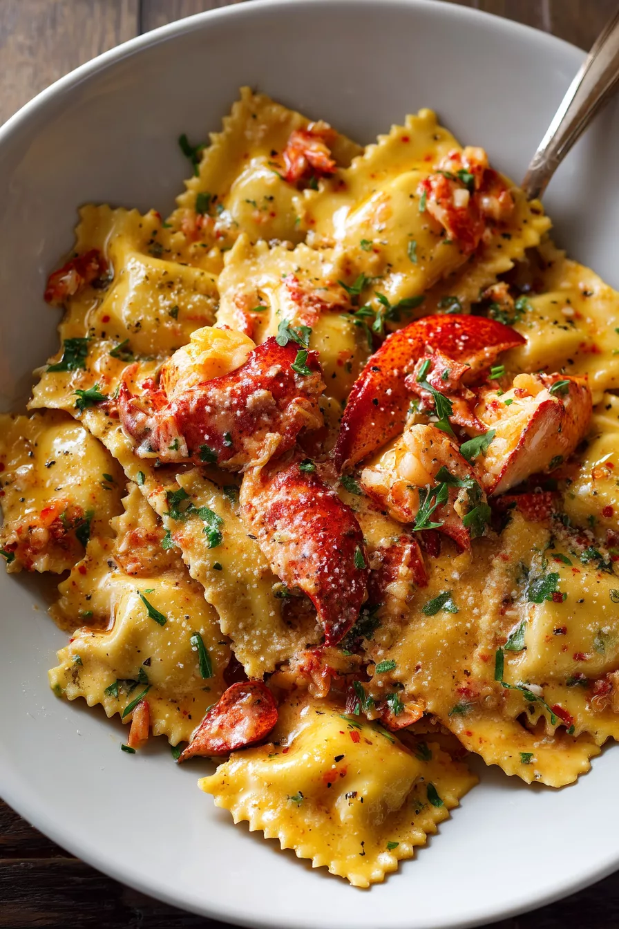 lobster ravioli sauce recipe