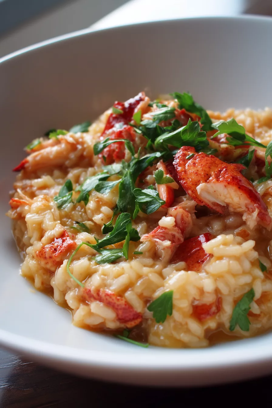 lobster risotto
