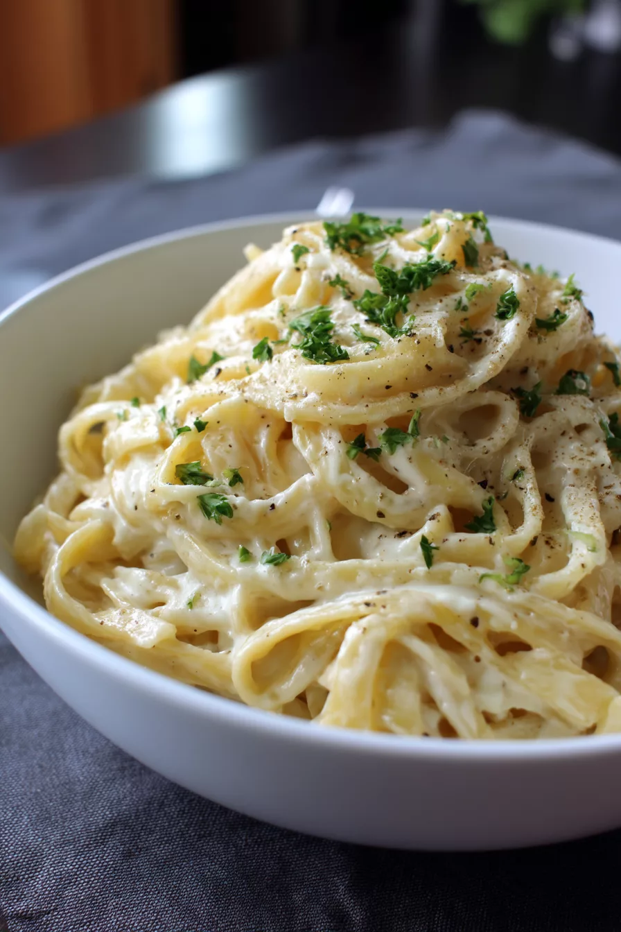 pasta alfredo recipe