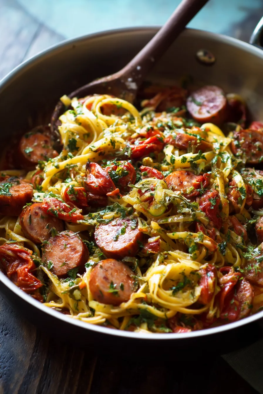 pasta and sausage recipes
