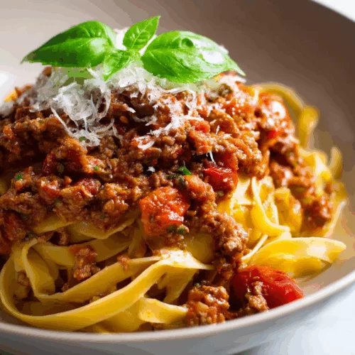 pasta bolognese