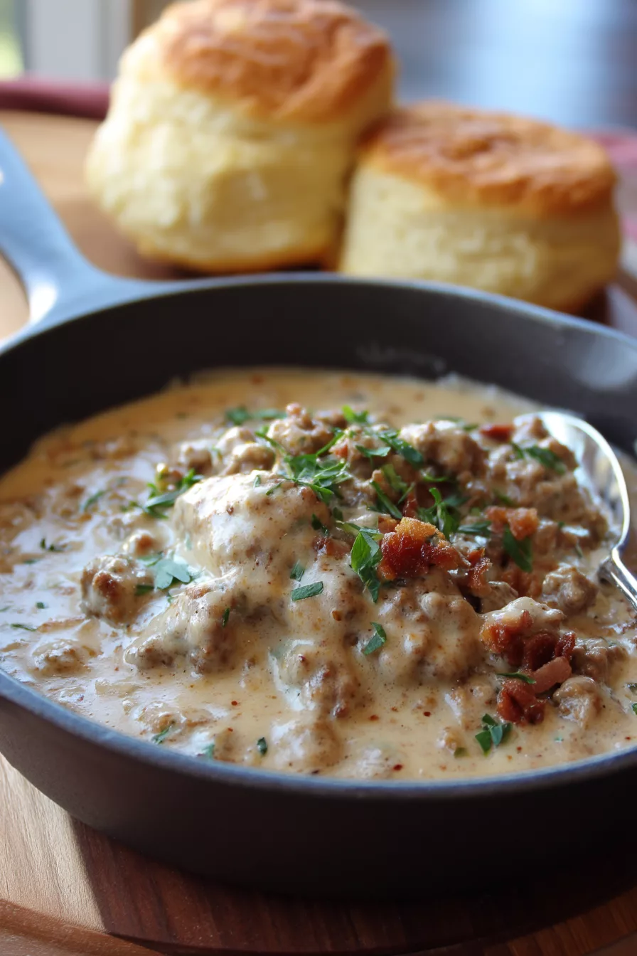 pioneer woman sausage gravy