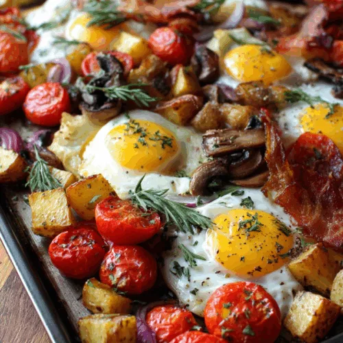 sheet pan breakfast