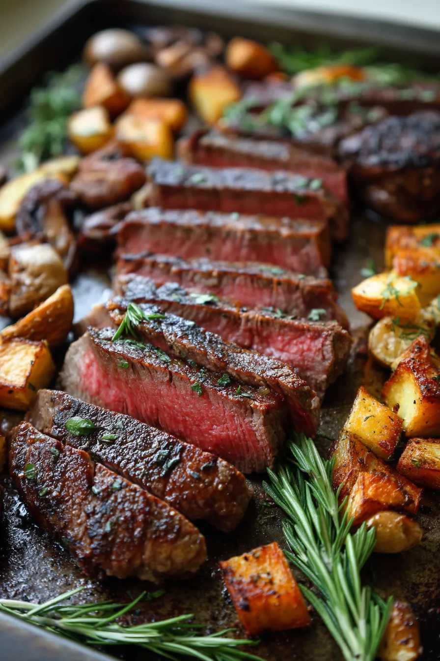 sheet pan steak