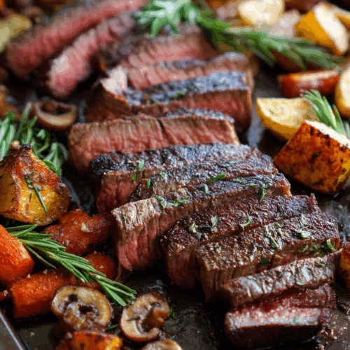 sheet pan steak
