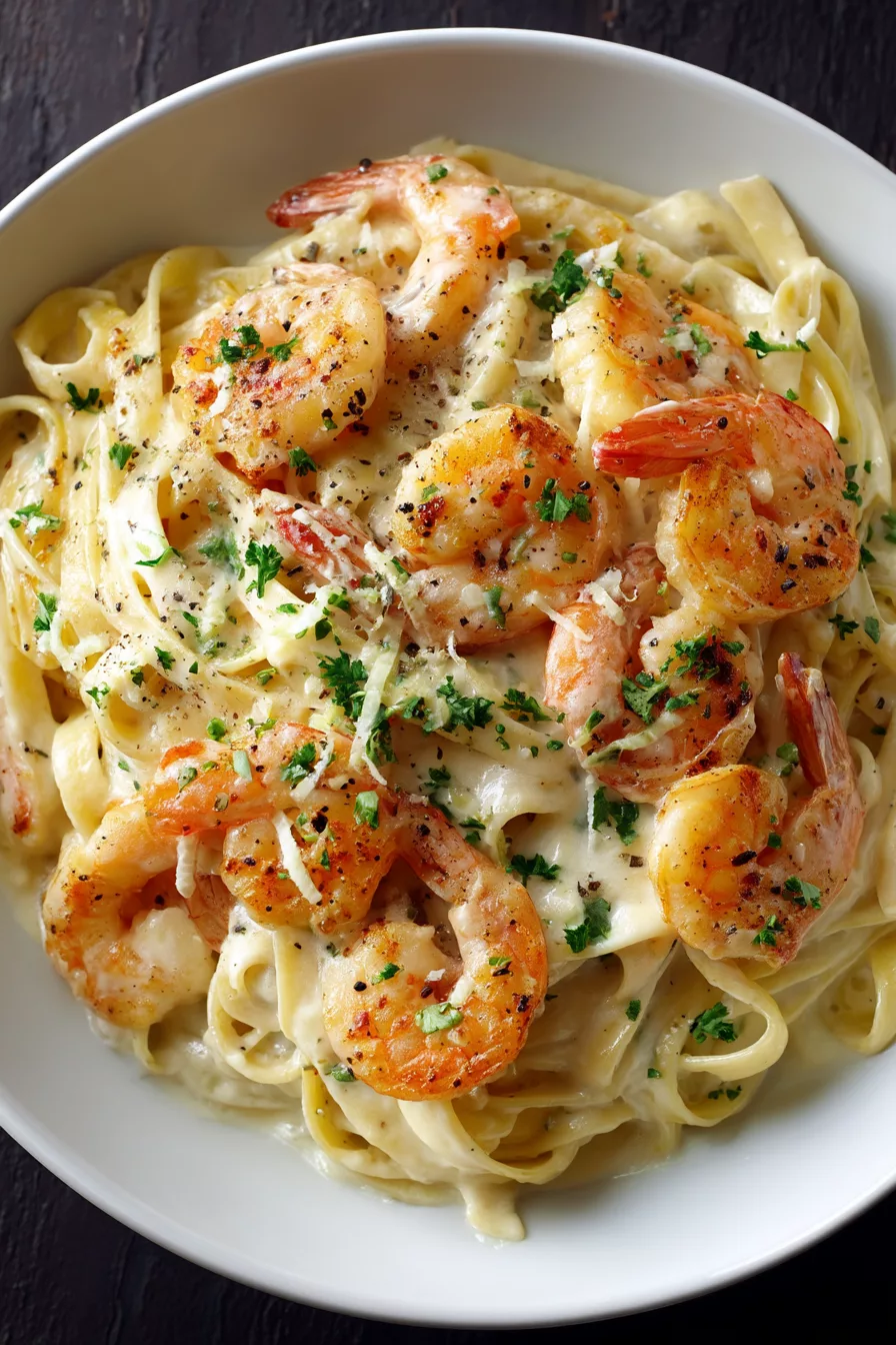 shrimp alfredo recipe