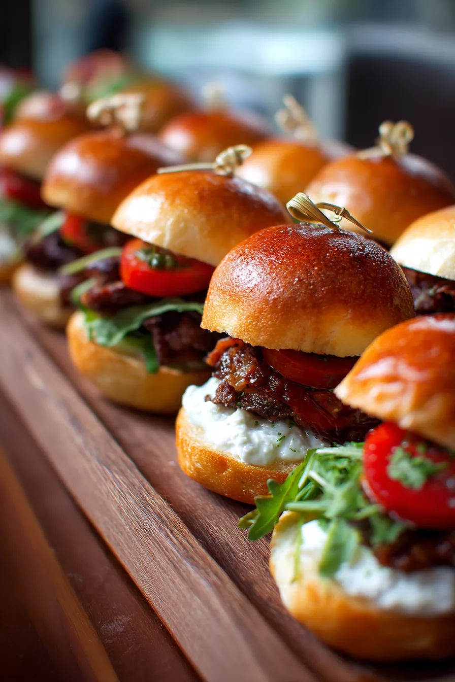 slider sandwiches