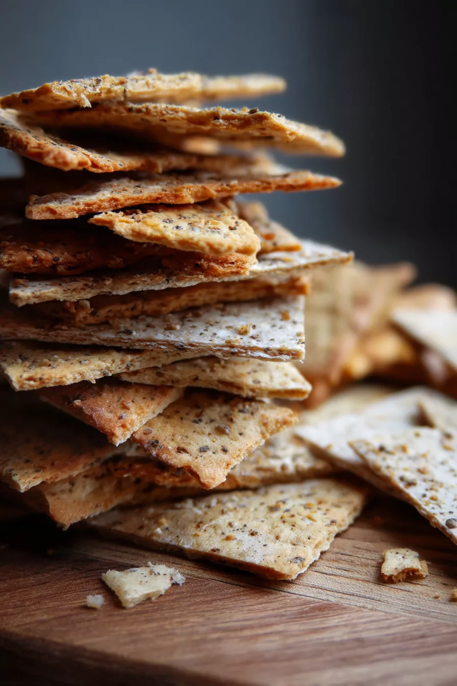 sourdough discard crackers