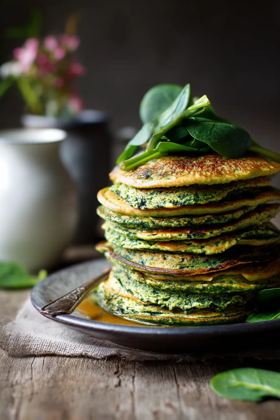 spinach pancakes