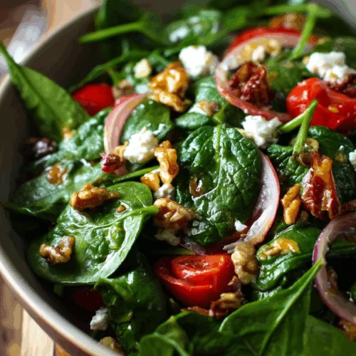 spinach salad