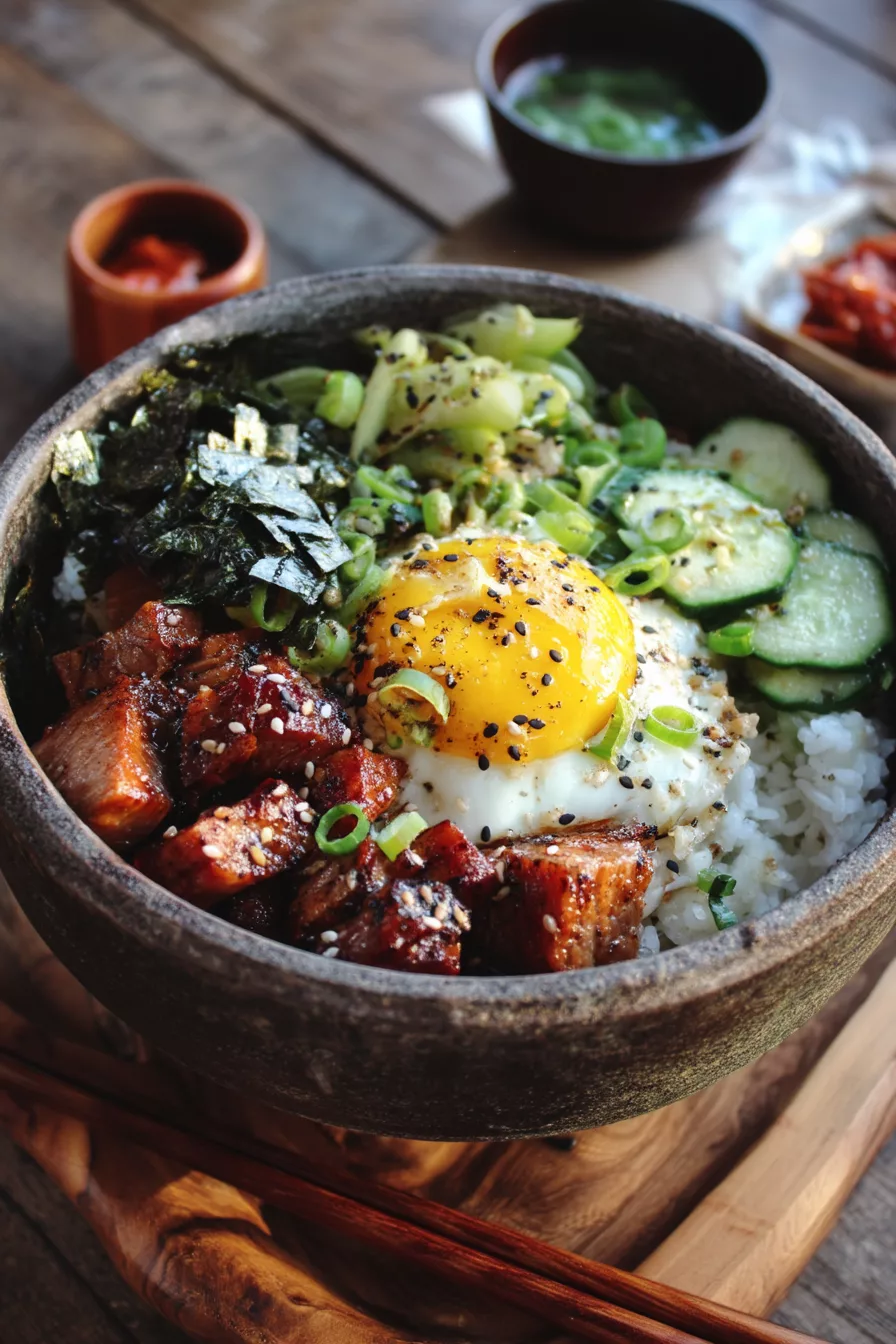 tuna rice bowl