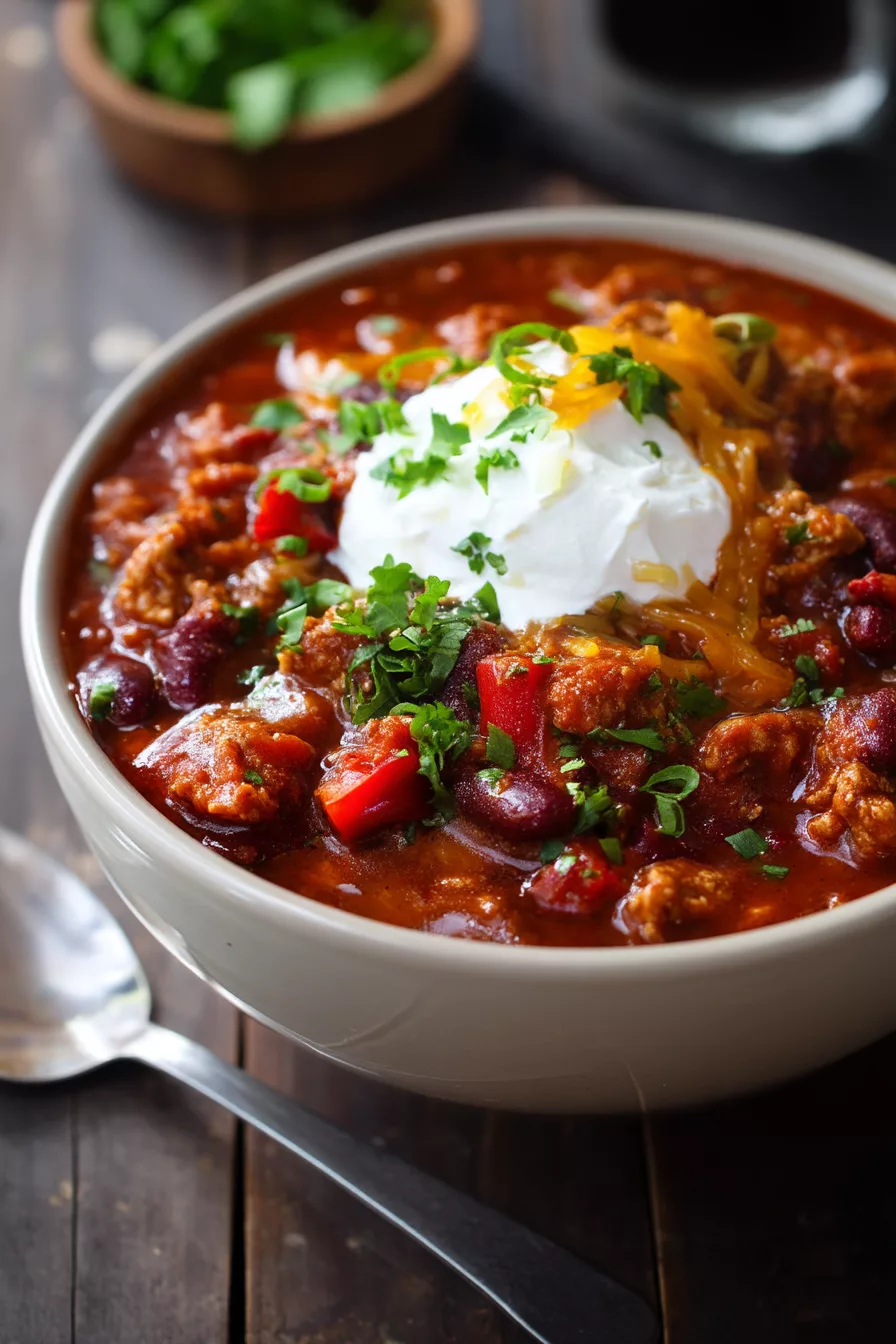 turkey chili recipe