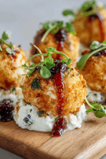 Baked Goat Cheese Balls