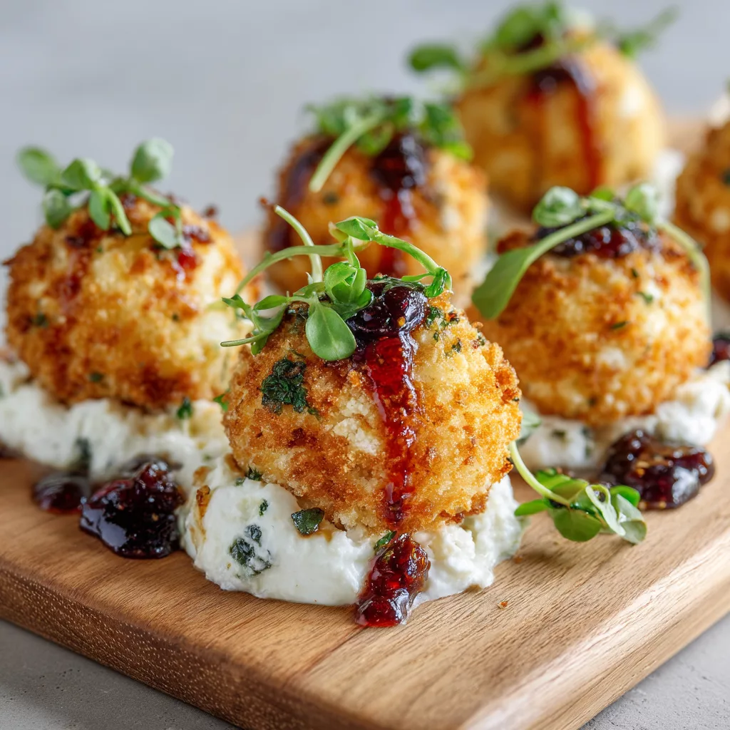 Baked Goat Cheese Balls