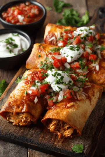 Chicken Chimichangas