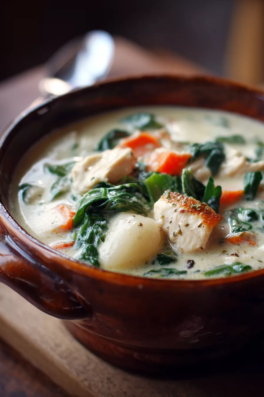 Chicken Gnocchi Soup