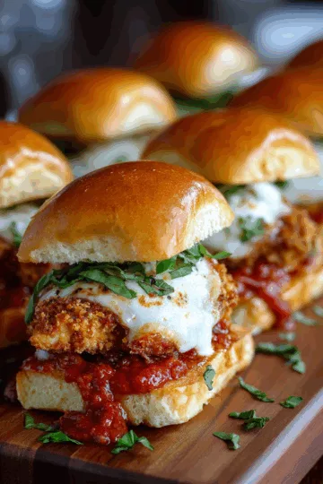 Chicken Parmesan Sliders