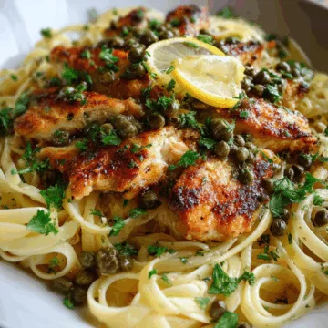 Chicken Piccata Pasta