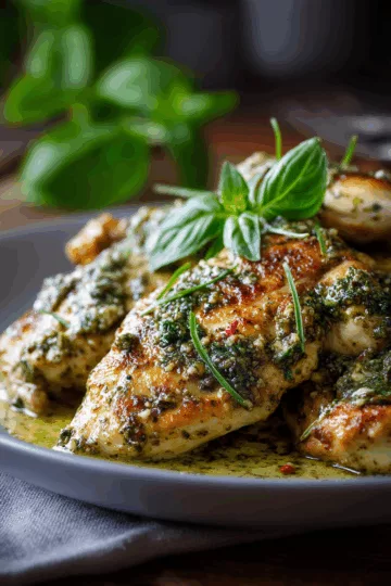 Creamy Pesto Chicken