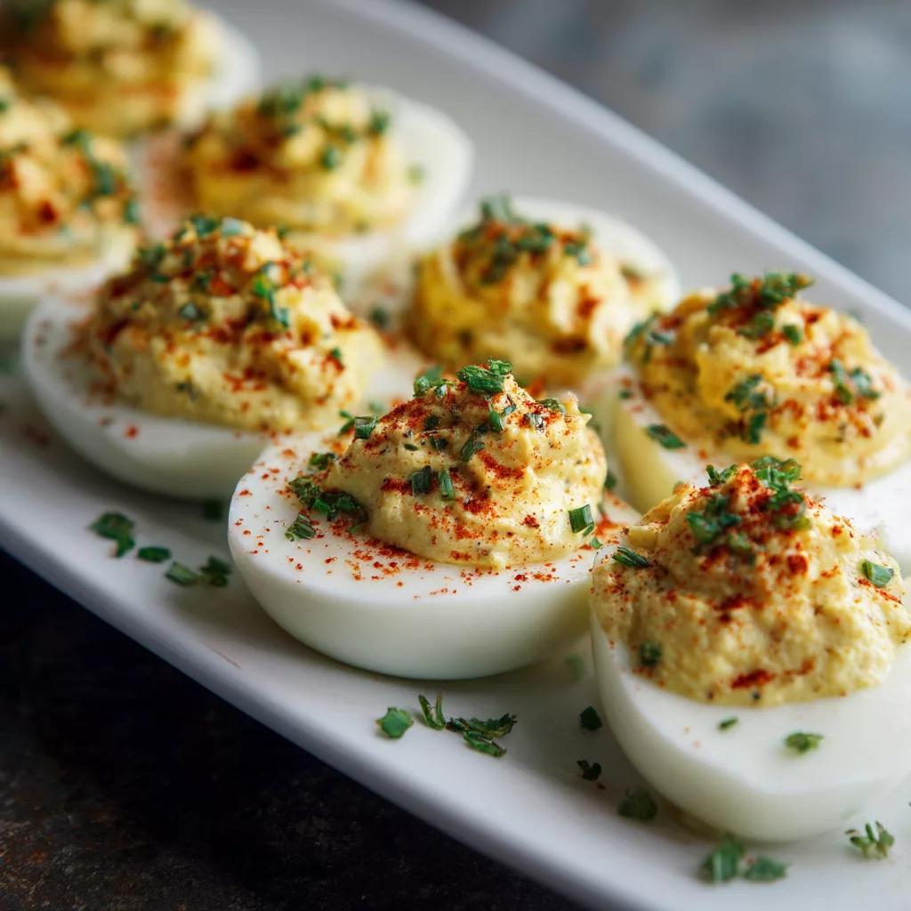 Deviled Eggs Without Mayo