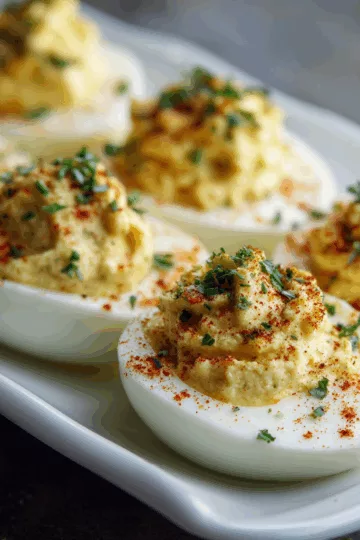 Deviled Eggs Without Mayo