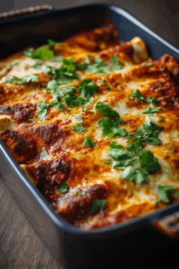 Ground Beef Enchiladas