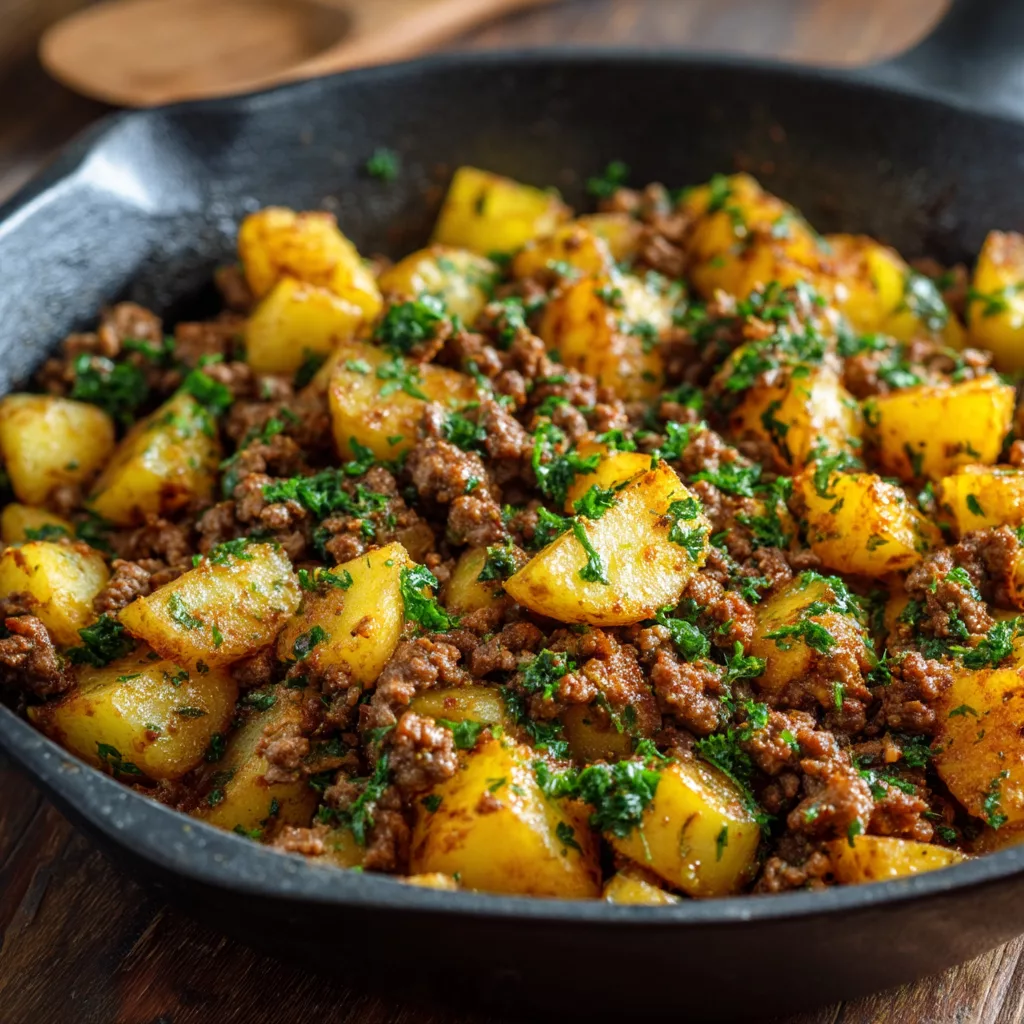 Ground Beef and Potatoes