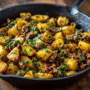 Ground Beef and Potatoes