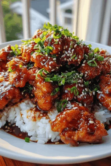 Honey Garlic Chicken