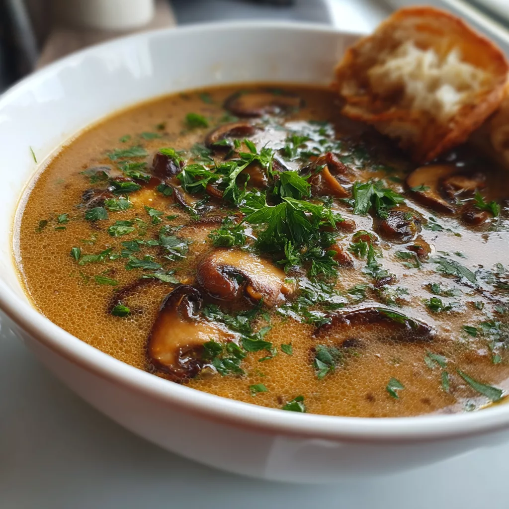 Hungarian Mushroom Soup