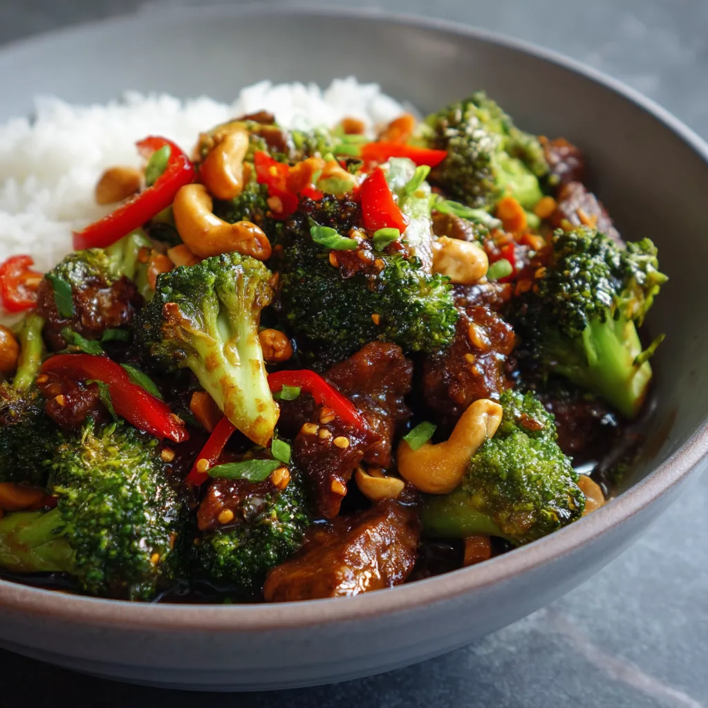 Instant Pot Kung Pao Broccoli