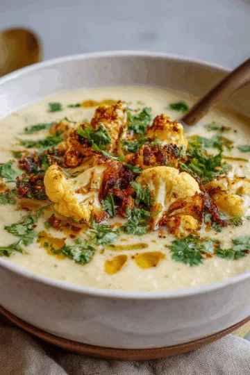 Instant Pot Vegan Cauliflower Soup