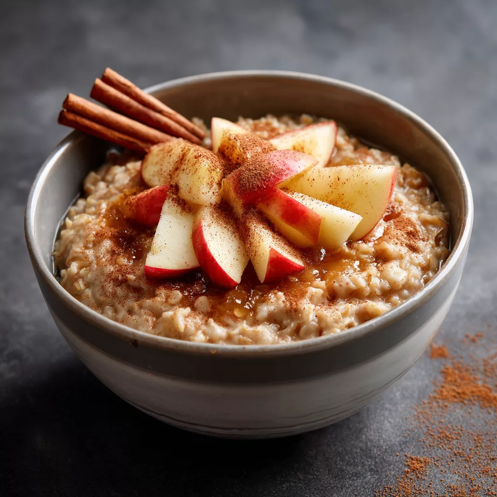 Instant Pot Vegan Steel-Cut Oats with Apple and Cinnamon