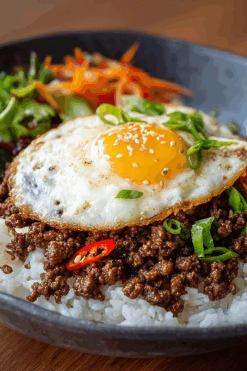 Korean Ground Beef Recipe